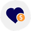 heart with dollar sign image
